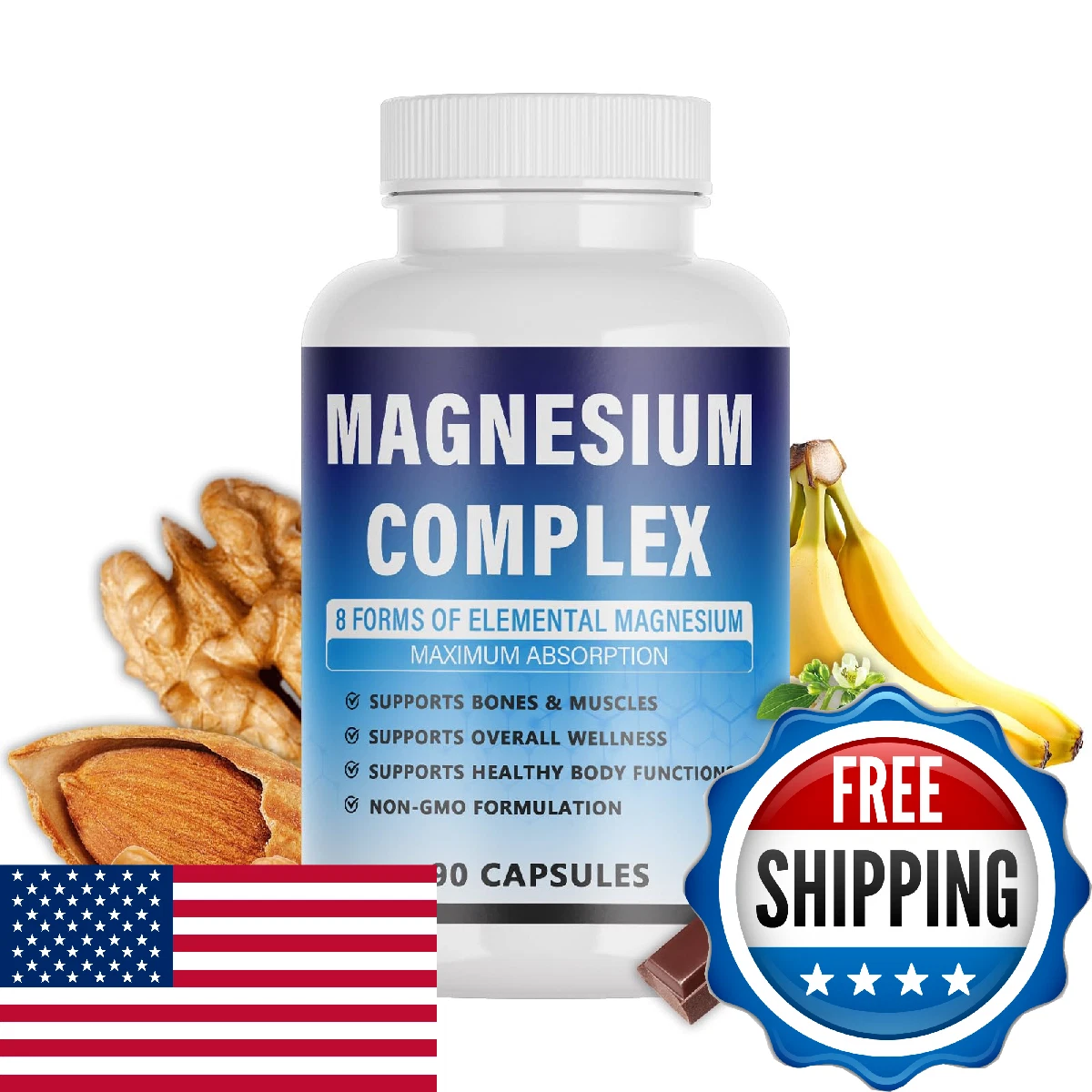 Magnesio Total 8X ⭐⭐⭐⭐⭐ !SOLO POR HOY EN OFERTA CON TODO METODO DE PAGO¡